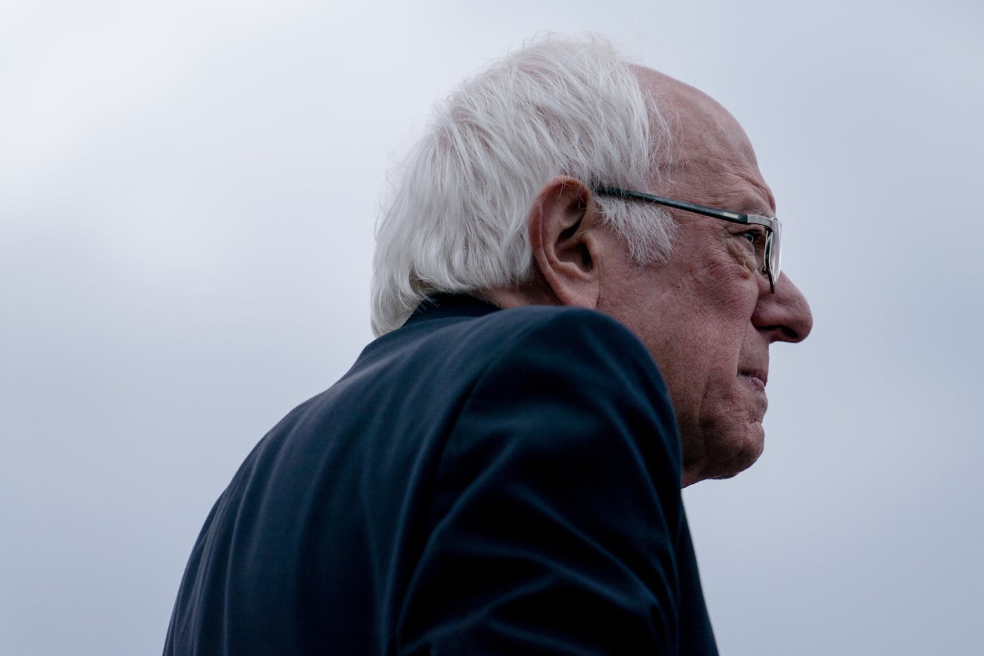 FILE - Sen. Bernie Sanders (I-Vt.), a candidate for the Democratic presidential nomination, speaks at a campaign event in Columbia, S.C., on Feb. 28, 2020. While Sanders has not ended his bid, he has fallen far behind former Vice President Joe Biden in the delegate count and has taken to trumpeting his success in the battle of ideas rather than arguing that he still has a path to the nomination. (Erin Schaff/The New York Times)