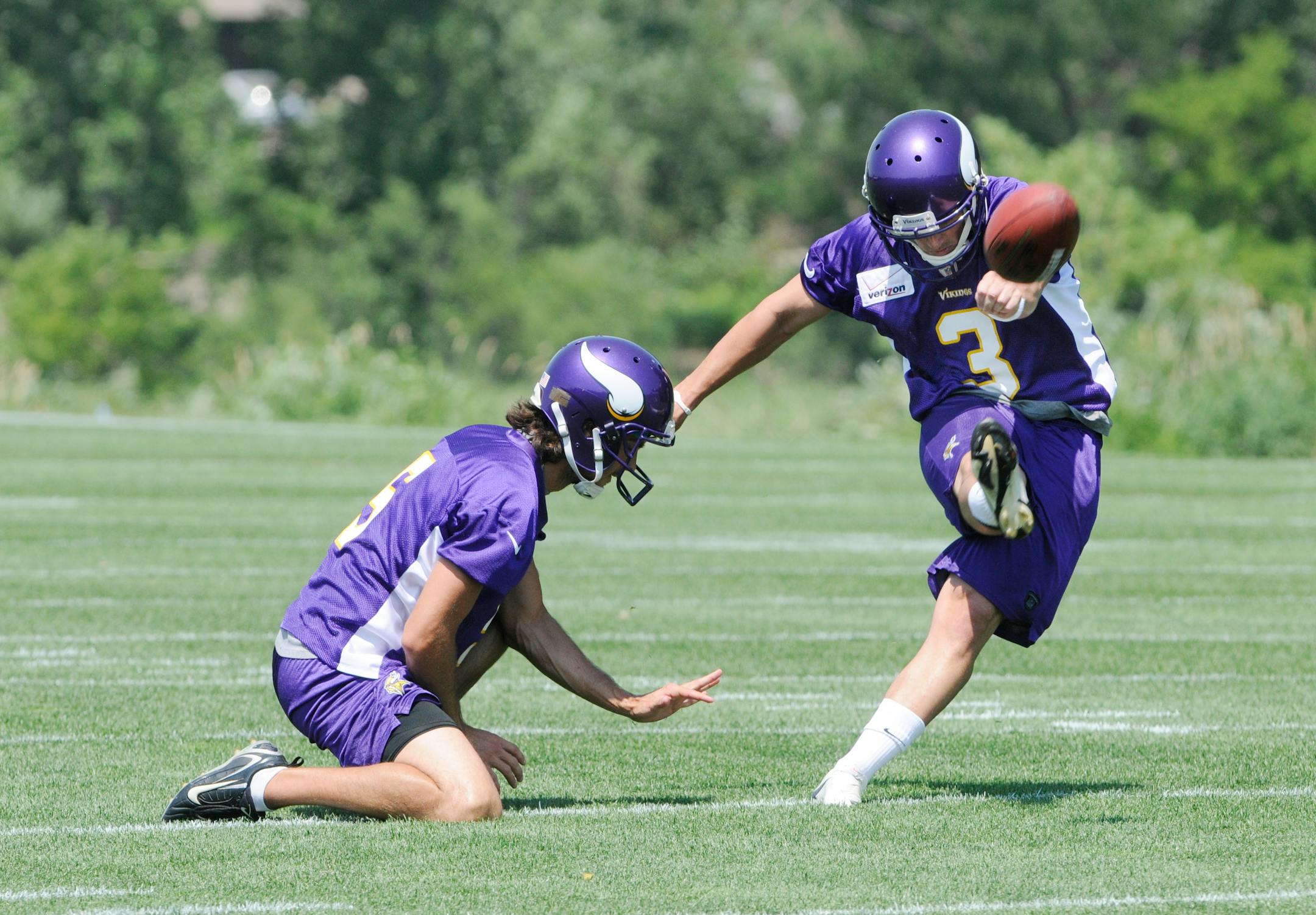 Rookie kicker Blair Walsh