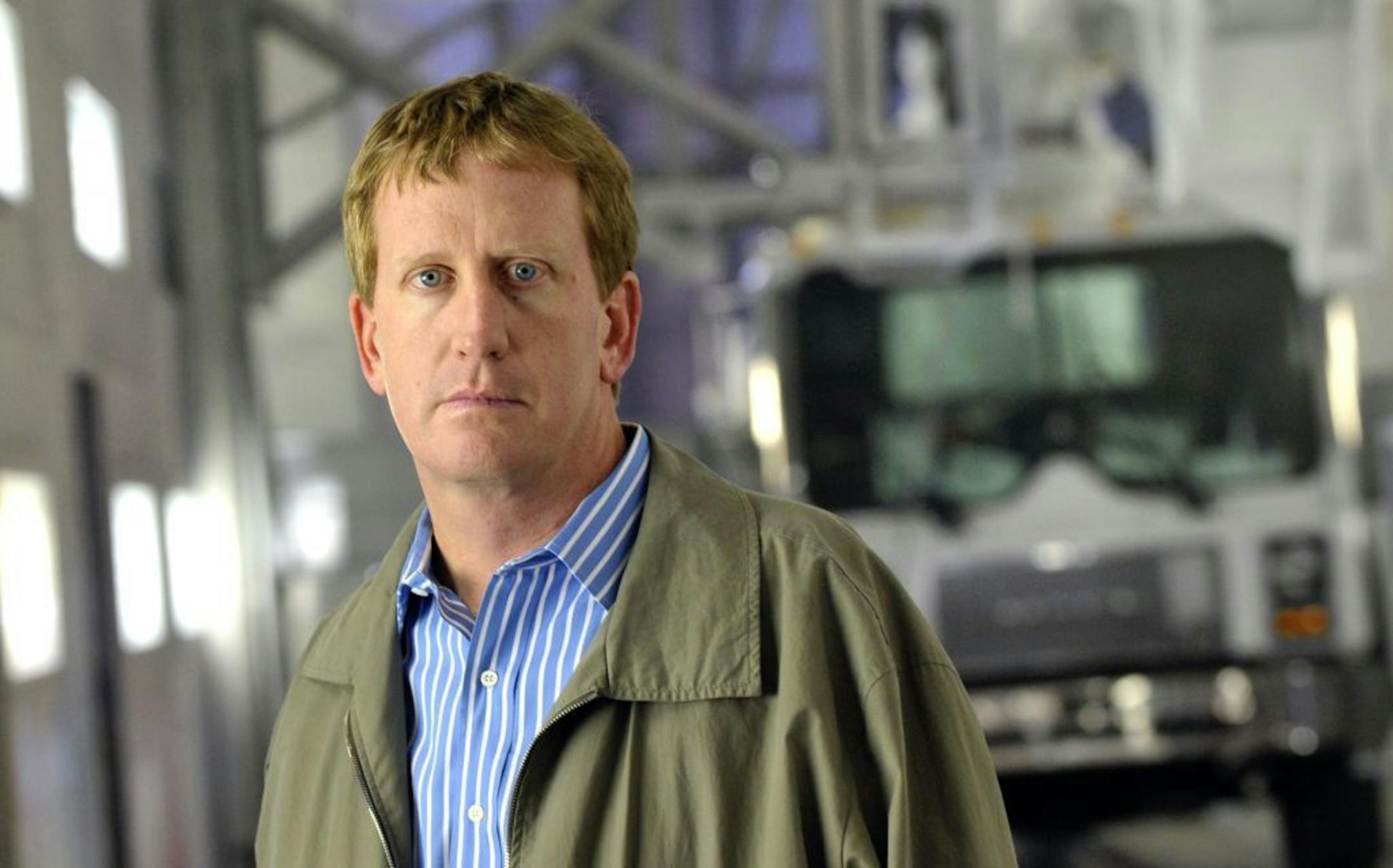 Brian Hazelton, CEO of Schwing America Inc. The company just filed for bankruptcy protection and has had to lay off a large percentage of its workers in its White Bear Lake facility.