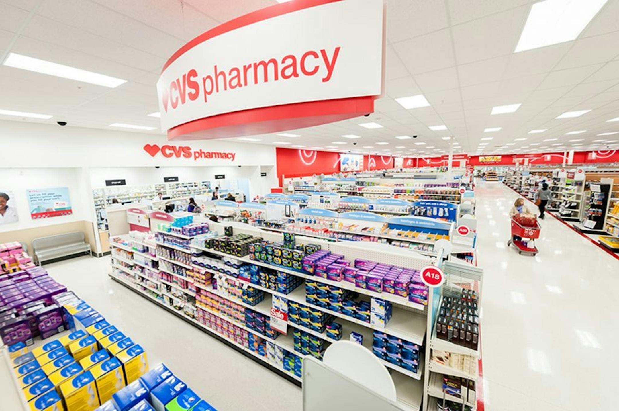 IMAGE DISTRIBUTED FOR CVS HEALTH - CVS Health has opened its first CVS Pharmacy locations within Target stores in the Charlotte market, including this store in Wesley Chapel, NC on Wednesday, Feb. 3, 2016. The company, which acquired Target's pharmacy and clinic businesses, will convert and rebrand the more than 1,600 pharmacies and nearly 80 clinics over the next six to eight months.