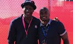 Adrian Peterson has 'powerful encounter' with Michael Jordan at Ryder Cup