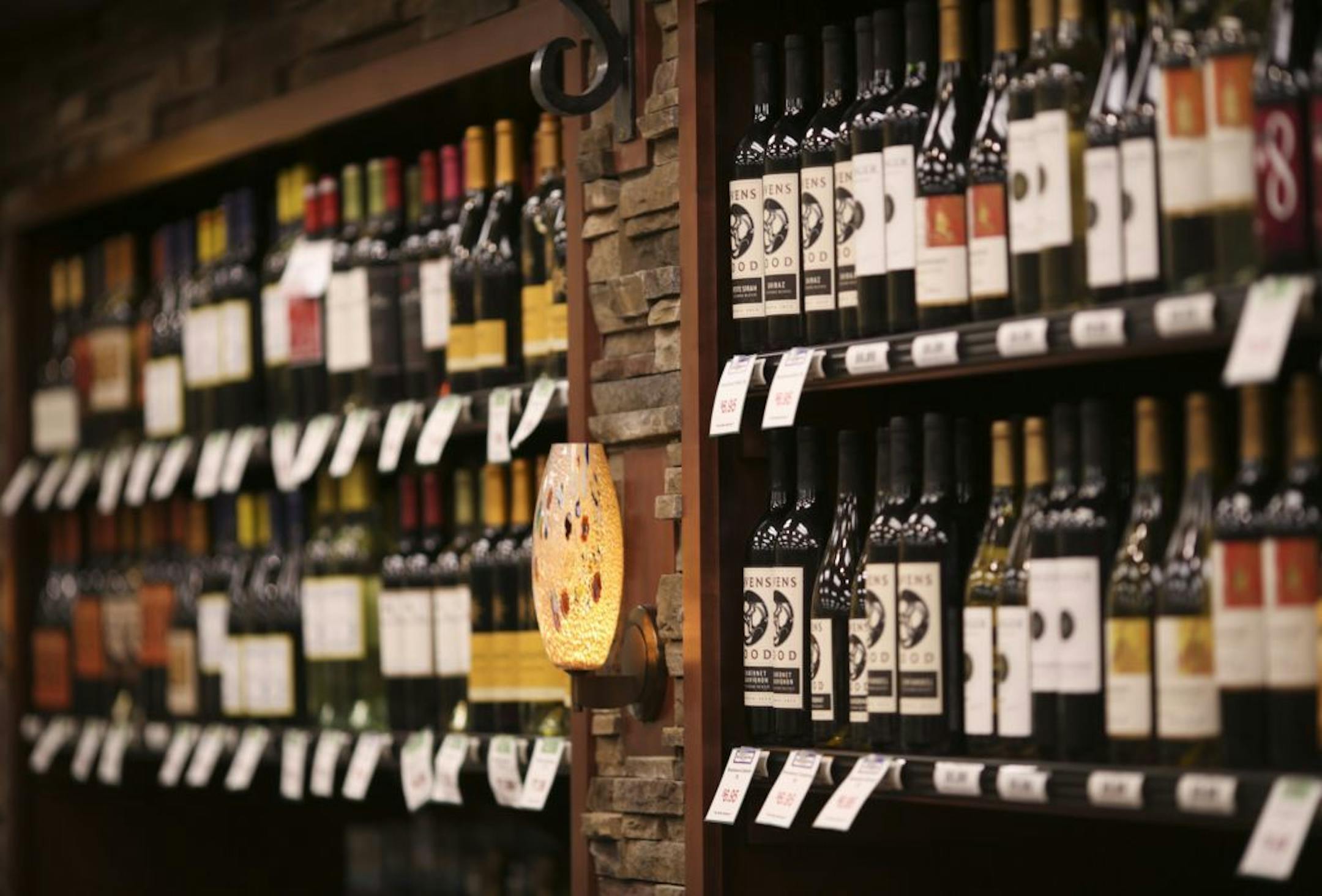 Photo taken at Edina Liquor store at 50th & France. The Minn. House is expected to vote Monday on a bill that would allow liquor stores to open on Sundays.