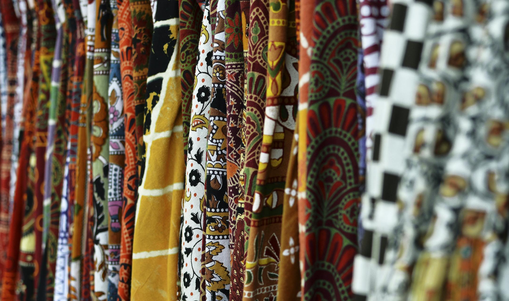 Indian colorful clothes