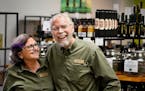 Bruce Bushey and Janet Richards run the Olive Branch Oil & Spice Company in White Bear Lake. Bushey said: “When I came back, I did not think we’d 