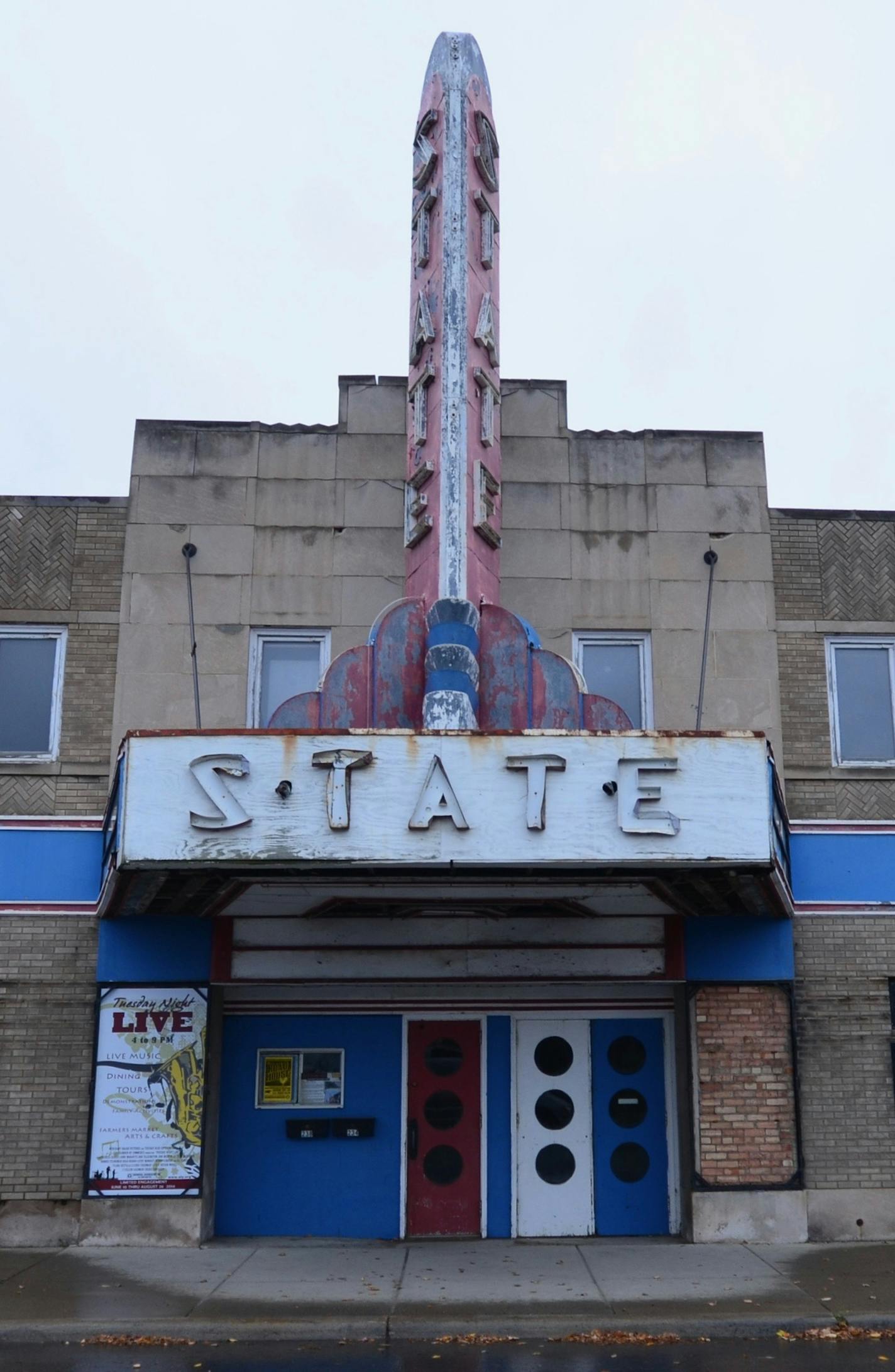 The State Theater in Ely.