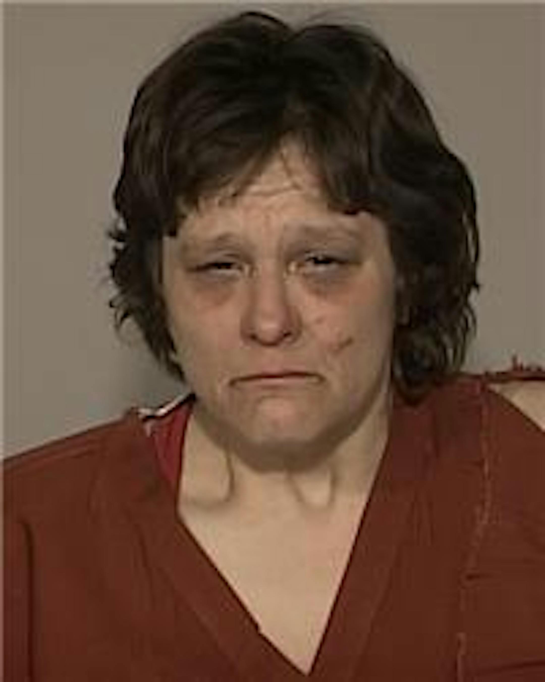 Jennifer Beck was arrested Sunday on suspicion of arson after a fire at her residence in a mobile home community in Fridley. (Courtesy Fridley Police)