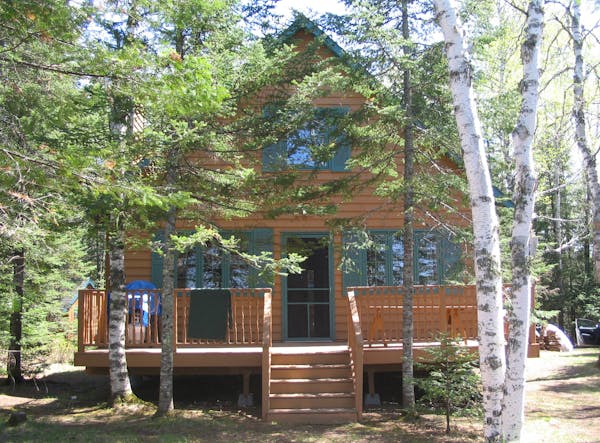 Joe and Ginger Martin cabin for Outdoors Weekend