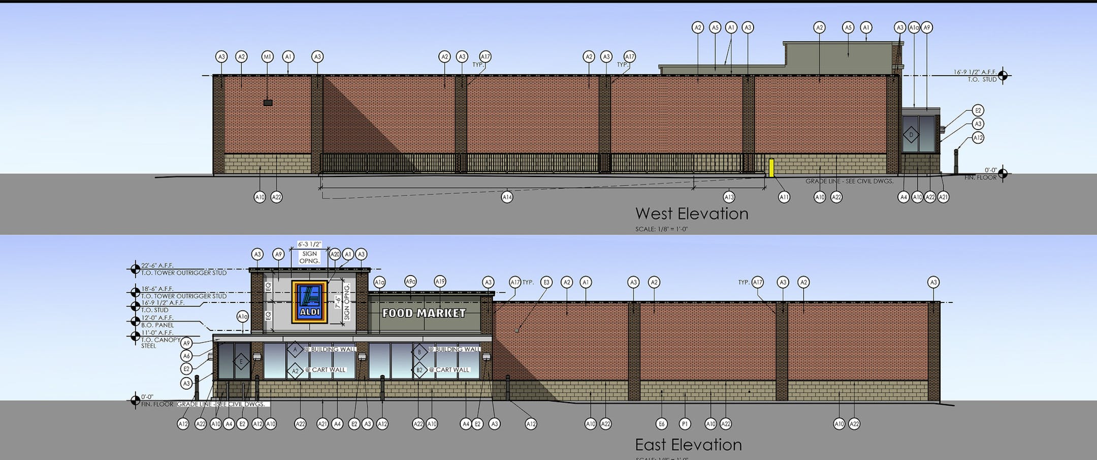 Southbridge Crossing Aldi Food Market 7801 Old Carriage Court, Shakopee Type: Retail Size: 17,081 square feet Developer: Aldi Inc. Architect: I+S Group Details: Shakopee's Southbridge Crossing regional shopping center could be getting a new Aldi's grocery store under plans unveiled this week. The quickly-expanding discount international food retailer, which already has 20 locations in the Twin Cities area, revealed it is seeking to locate a new facility west of the intersection of Old Carriage R