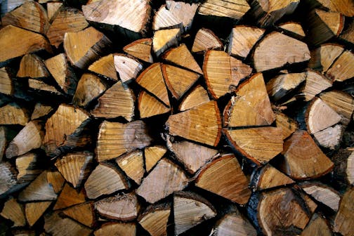 Stacked firewood in Keene, N.H., on Dec. 16, 2009. New England is a tradition-bound region that has clung to its wood stoves for sentimental reasons even as much of the country has declared them passe
