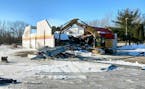 Crews demolished what remained of Gasoline Alley in late January. The Blaine landmark closed back in 2001. ORG XMIT: ofv1CqEaxGdJ9Q1gte4M