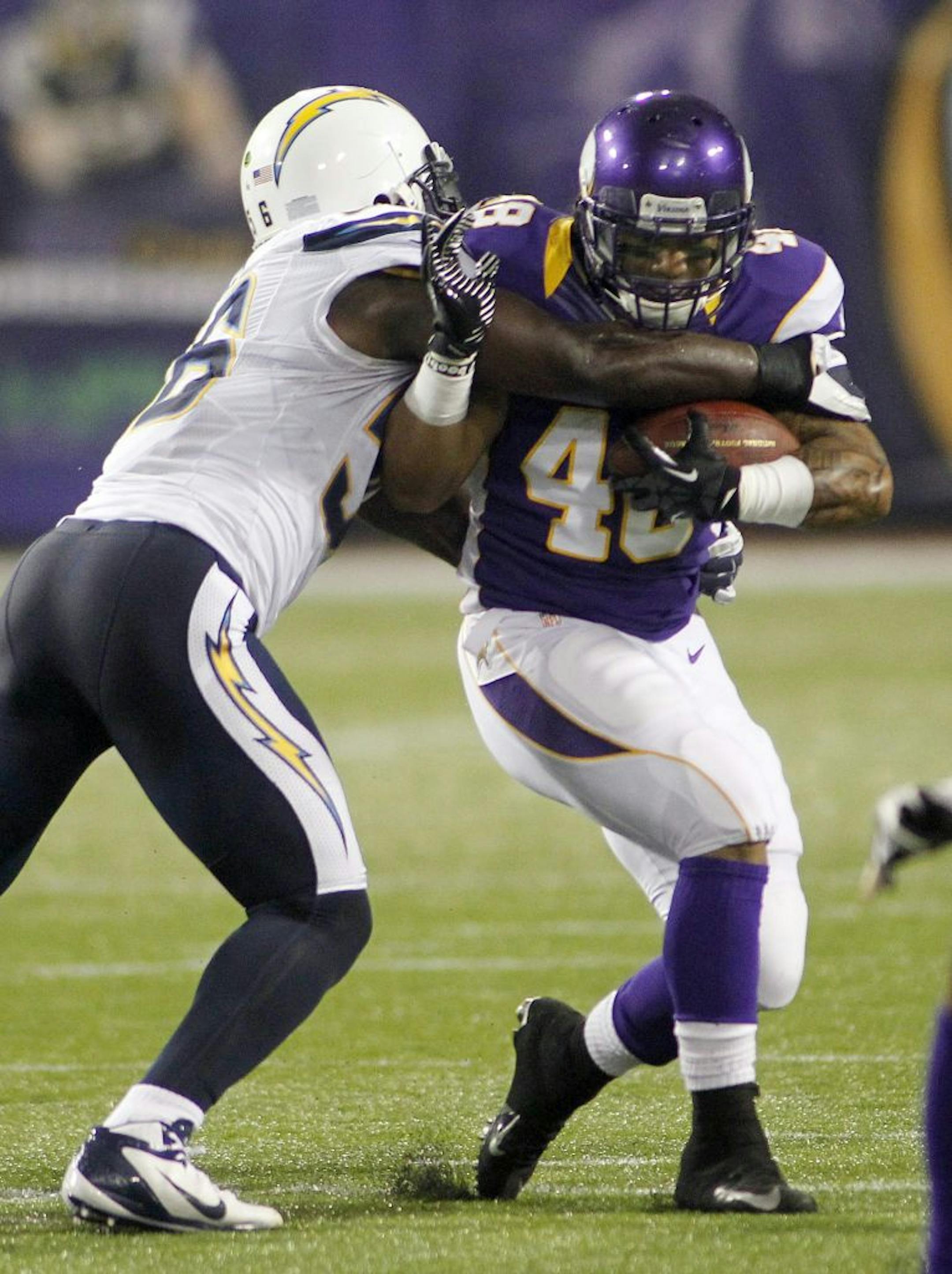 Minnesota Vikings running back Matt Asiata (48)