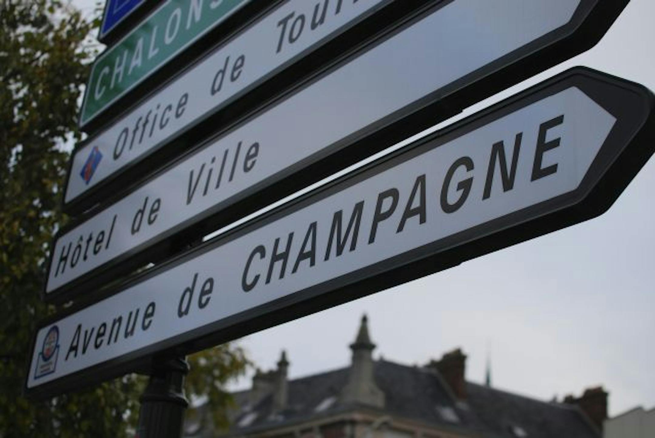 Champagne country sighting in France.