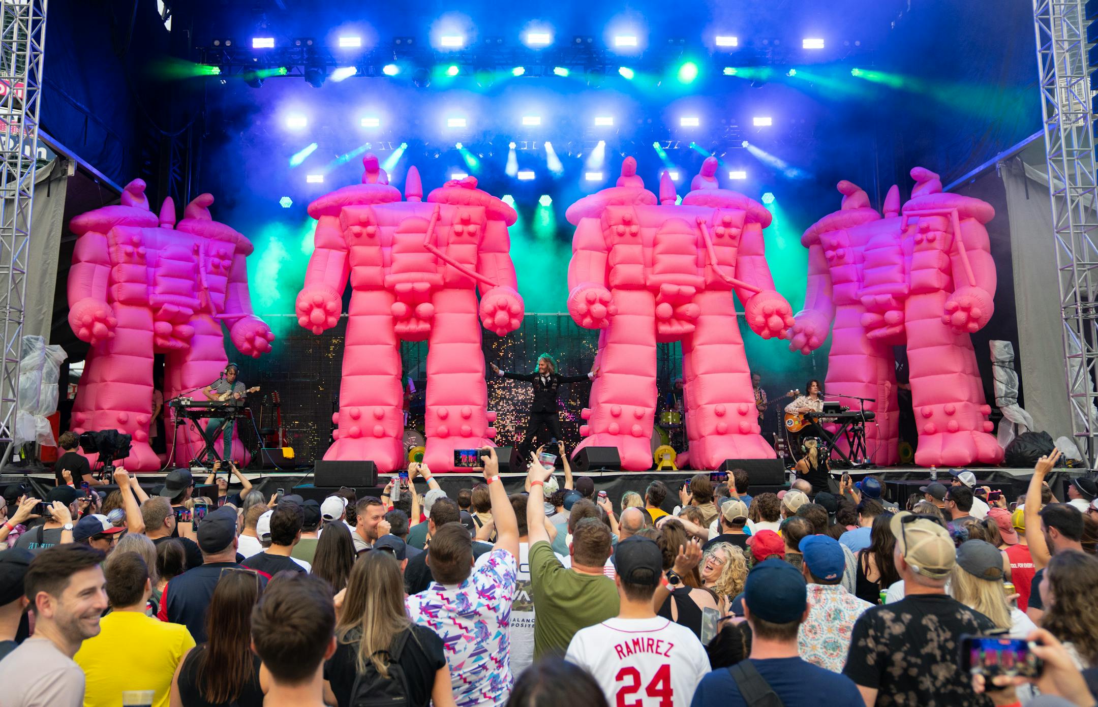 The Flaming Lips perform at TC Summer Fest Friday, July 14, 2023, at Target Field in Minneapolis.