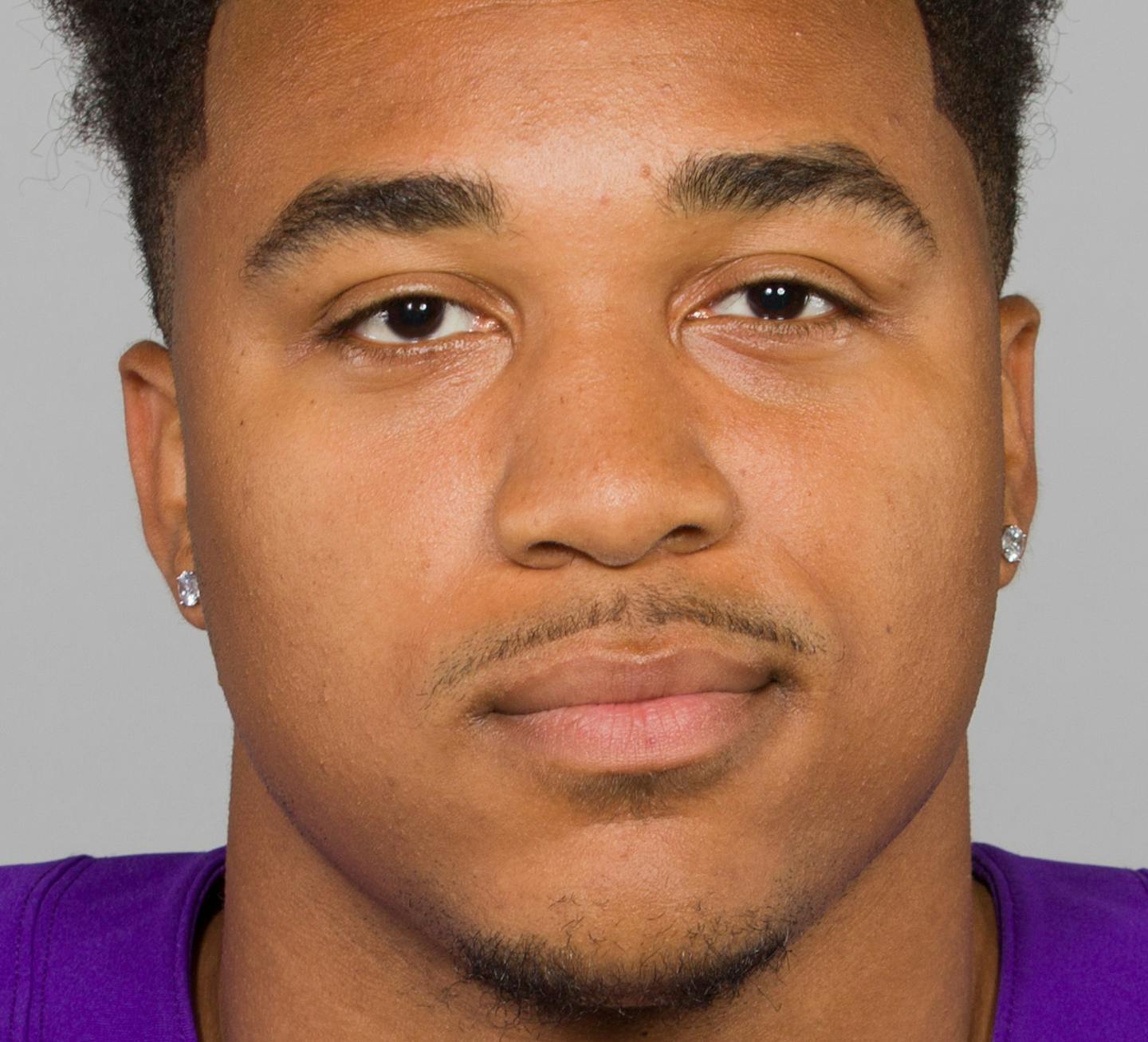 This is a 2015 photo of MyCole Pruitt of the Minnesota Vikings NFL football team. This image reflects the Minnesota Vikings active roster as of Thursday, May 7, 2015 when this image was taken. (AP Photo) ORG XMIT: NFLHS15