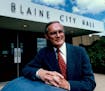 After overseeing construction of the Metrodome, Don Poss became Blaine city manager in 1988.
