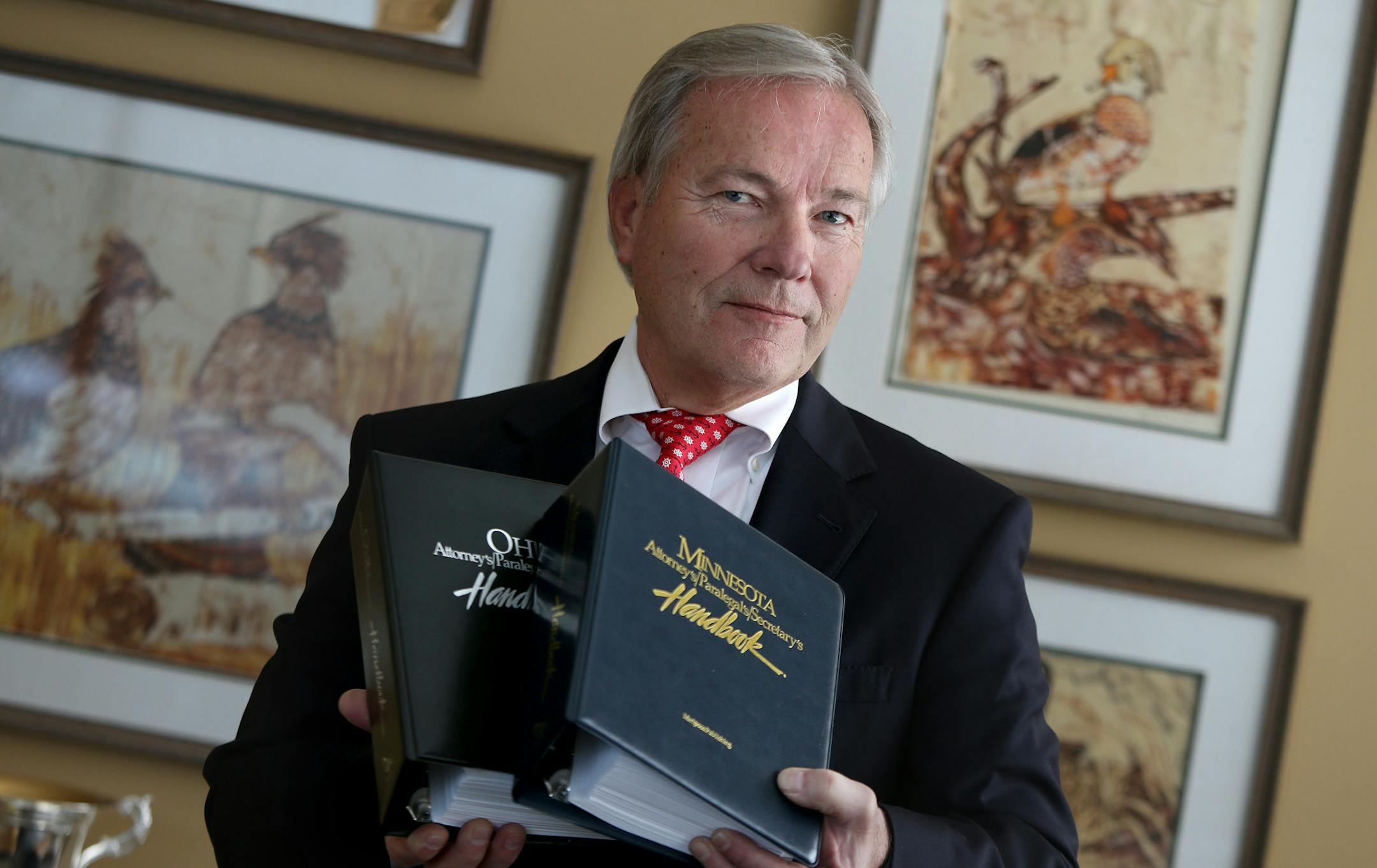 For the better part of six years, Doug Walburg, the small White Bear Lake publisher of legal directories, has been fighting a lawsuit involving a former potential client who claims Walburg failed to list special opt-out language on a fax Walburg sent to the client after the client said it was okay to send. Here, Walburg is photographed in his office, Tuesday, December 17, 2013 in White Bear Lake, MN. (ELIZABETH FLORES/STAR TRIBUNE) ELIZABETH FLORES • eflores@startribune.com