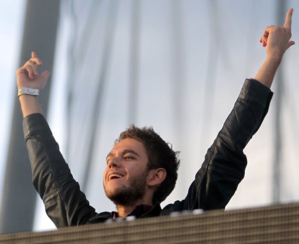 Zedd performs on the main stage at the Summer Set Music & Camping Festival in Somerset, Wis., on Saturday, August 10, 2013. ] (ANNA REED/STAR TRIBUNE)