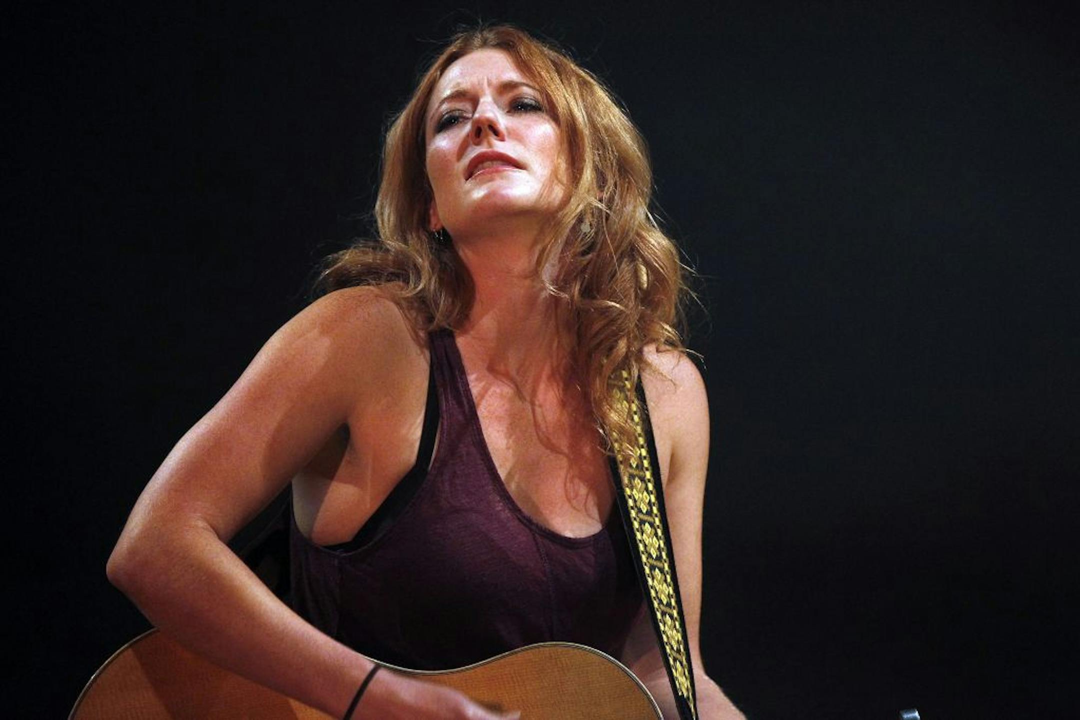 Kathleen Edwards performed at The Orpheum in Minneapolis, Minn. on Tuesday night. Edwards was the opening act for Bon Iver.