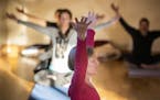 Nancy Boler leads the Mindful Yoga class. ] LEILA NAVIDI &#x2022; leila.navidi@startribune.com BACKGROUND INFORMATION: Greg Pratt, a veteran research 