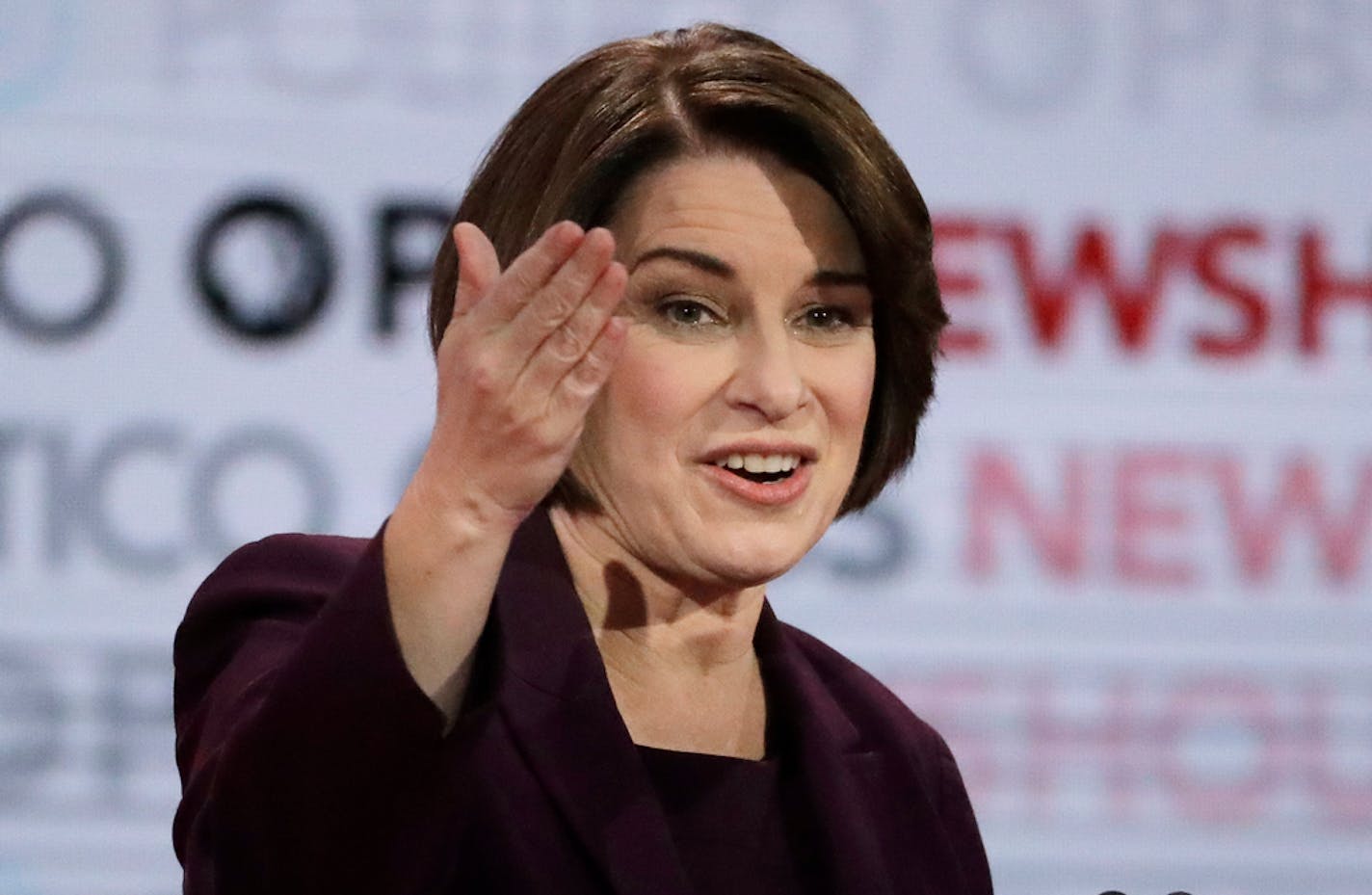 Sen. Amy Klobuchar, D-Minn., got generally high marks for her performance in the Democratic presidential primary debate Thursday.