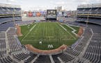 The Pinstripe Bowl is being played at Yankee Stadium.