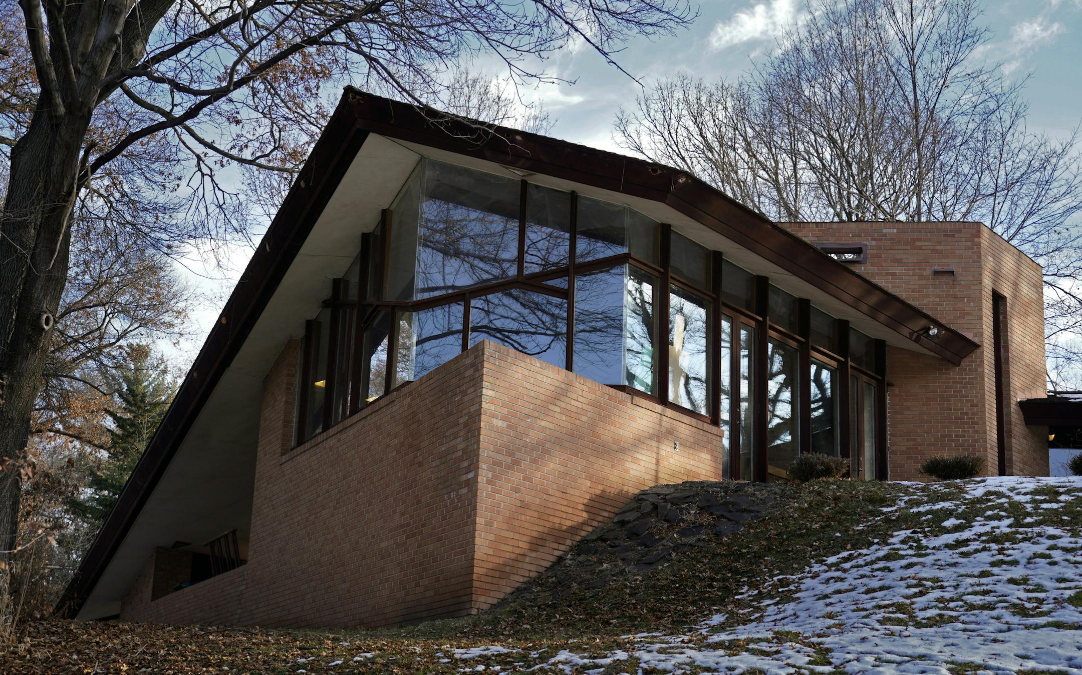 Frank Lloyd House in St. Louis Park that's being remodeled.] BRIAN PETERSON &#xef; brian.peterson@startribune.com
St. Louis Park, MN 12/18/2018