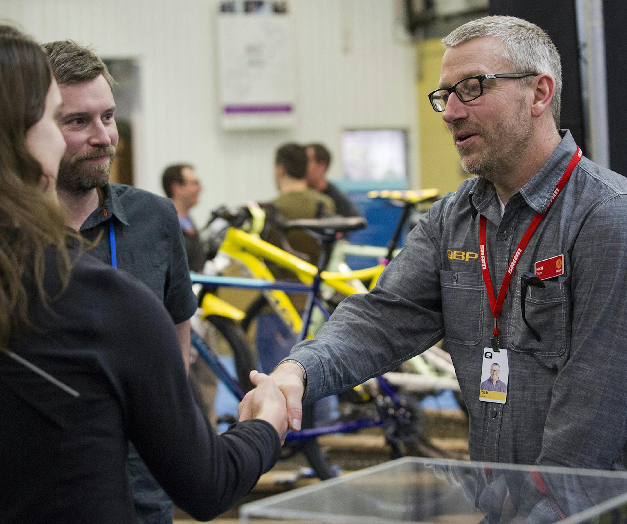 Rich Tauer, chief executive at Quality Bike Products, for Outdoors Weekend.