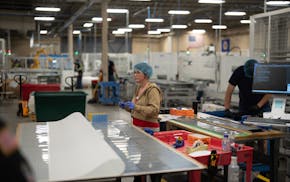 Heliene makes solar modules at its northern Minnesota plant in Mountain Iron. It is cutting the ribbon at the end of this week for a new plant in the