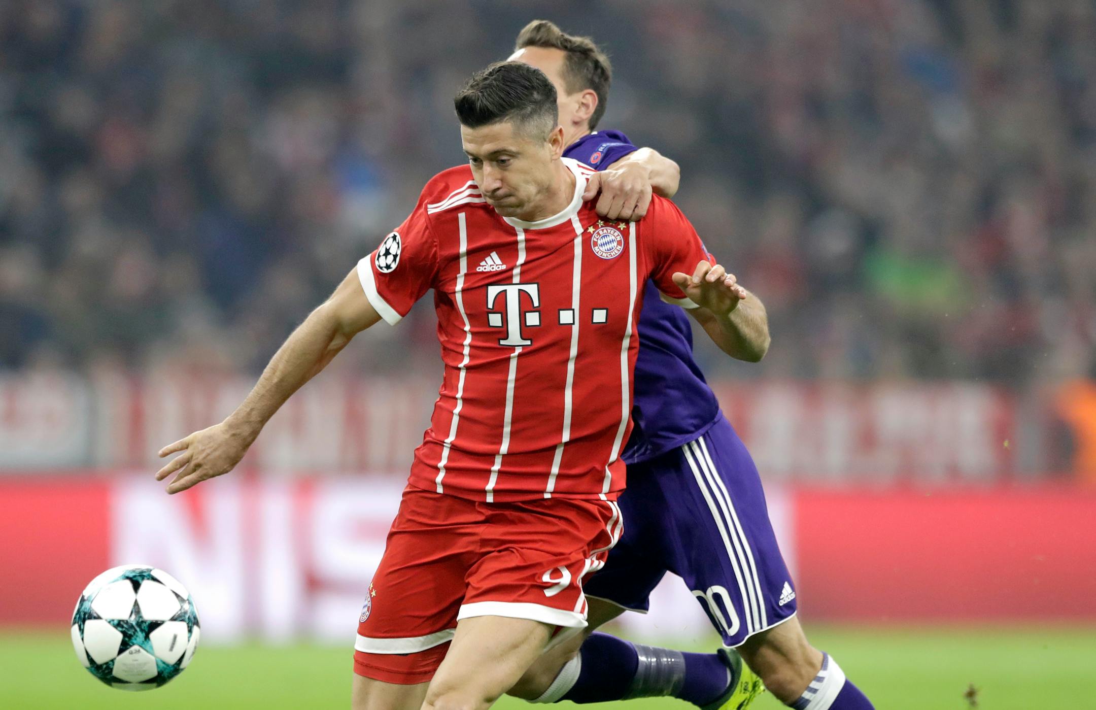 Bayern's Robert Lewandowski