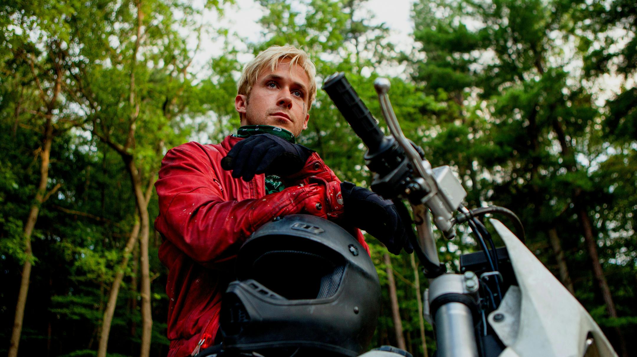This film image released by Focus Featues shows Ryan Gosling in "The Place Beyond the Pines." (AP Photo/Focus Features, Atsushi Nishijima) ORG XMIT: MIN2013040117085560
