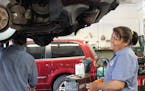 Maria Garcia runs her auto body shop focused on quality and respect. Sometimes, customers are surprised to learn she's the owner.