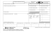 This screen grab from the Internal Revenue Service website shows a sample W-2 form. Employers are being tricked into sending detailed employee tax inf