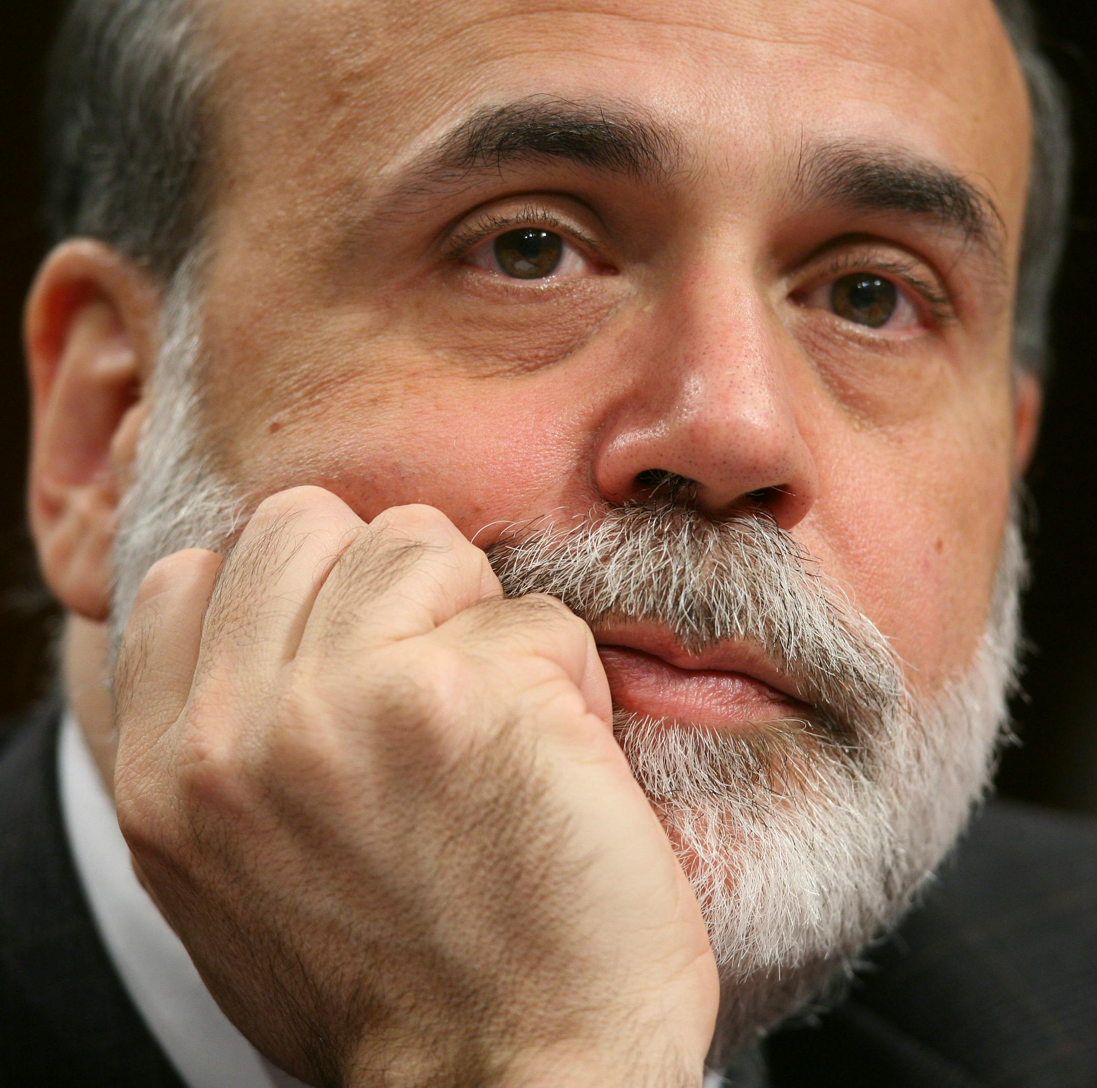 Federal Reserve Chairman Ben Bernanke during his appearance before the Congress Joint Economic Committee, Thursday, Nov. 8, 2007.