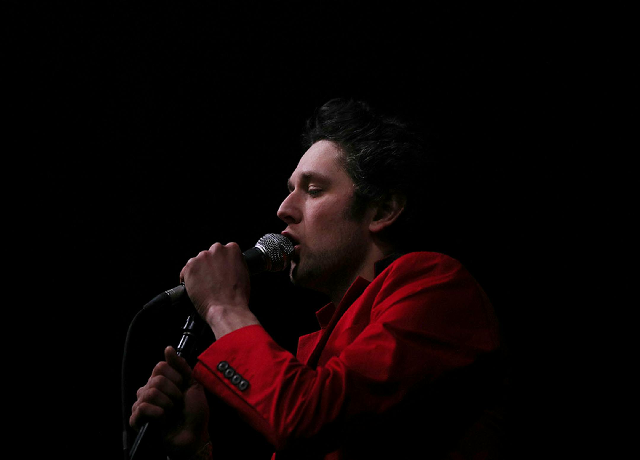 Peter Memorich with The Bad Man sang.