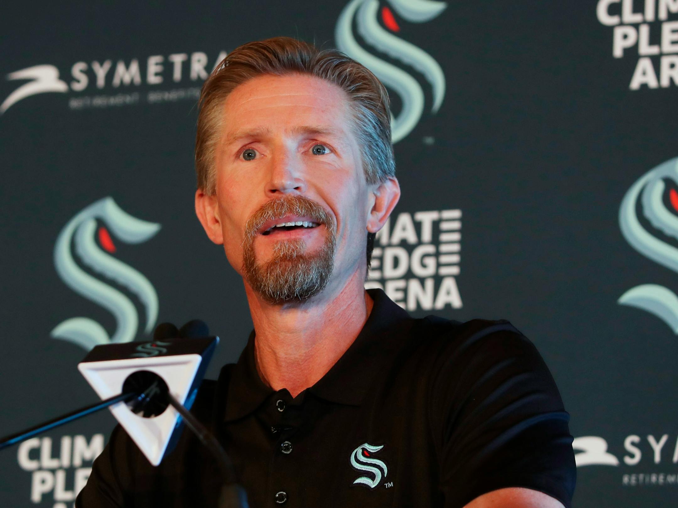 New Seattle Kraken Head Coach Dave Hakstol