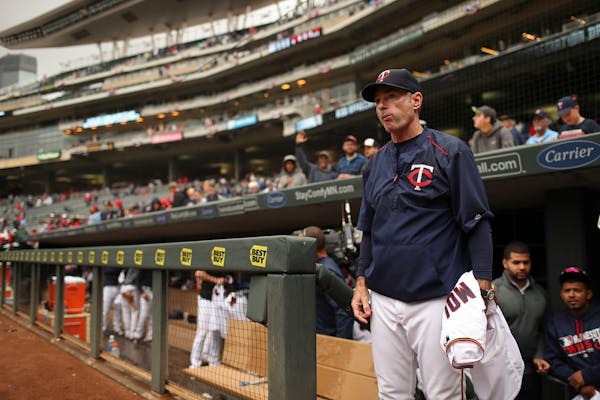 Twins manager Paul Molitor.