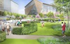 Landscape architect Hargreaves Associates unveils Wednesday night close-to-final concept designs for The Commons -- the first images that actually sho