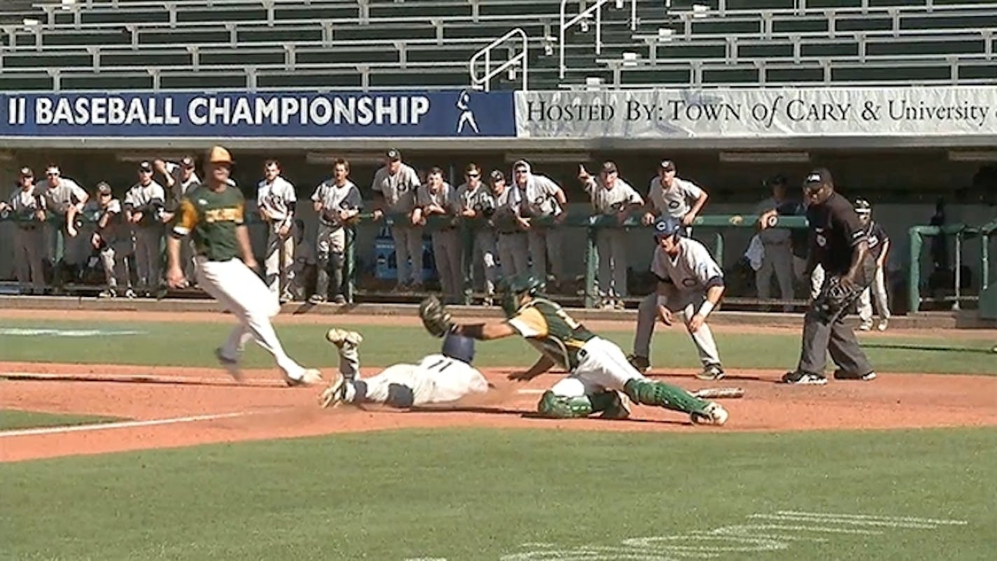 The NCAA Division II national baseball tournament has been played in Cary, N.C., since 2009.