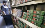 FILE - This May 17, 2018 file photo shows packs of menthol cigarettes and other tobacco products at a store in San Francisco.