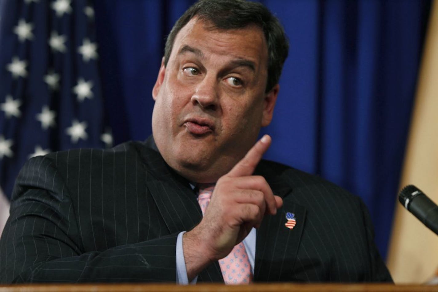 New Jersey Gov. Chris Christie