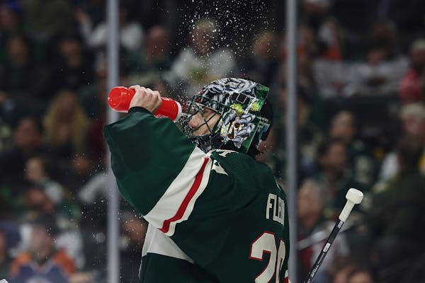 Marc-Andre Fleury will be back in net for the Wild on Friday vs. his former team, the Blackhawks.