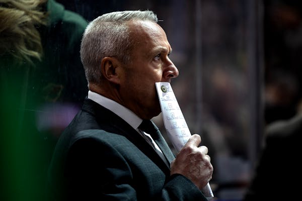 Dean Evason was fired by the Wild on Monday after the team lost seven games in a row.