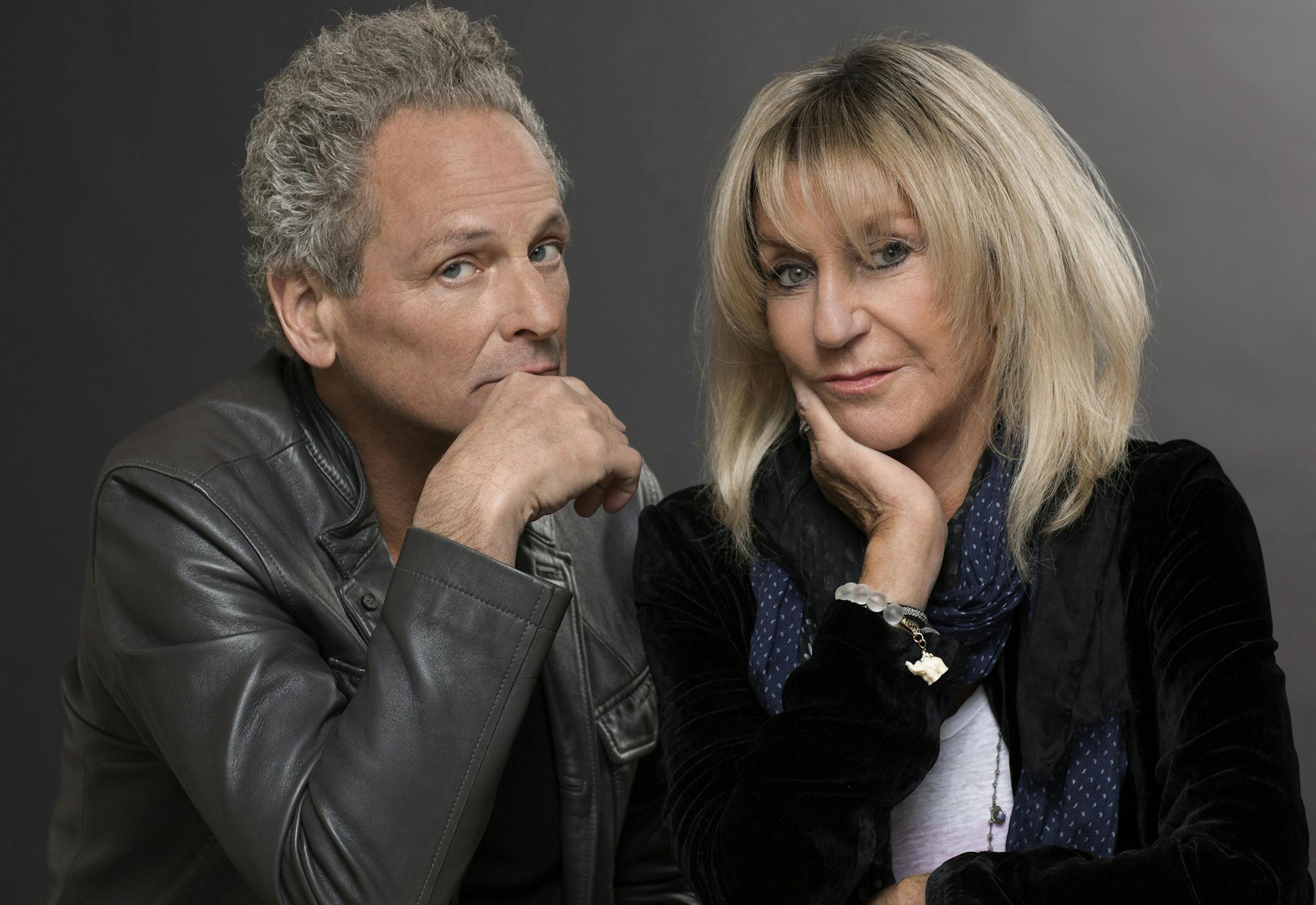 Lindsey Buckingham and Christine McVie. Photo by John Russo