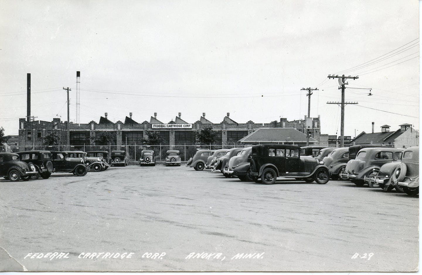 This 1920s-era photo of Federal ammunition in Anoka was taken not long after the company's founding 100 years ago, in 1922. The company grew quickly and by 1930 had 500 employees. (Provided by Federal)