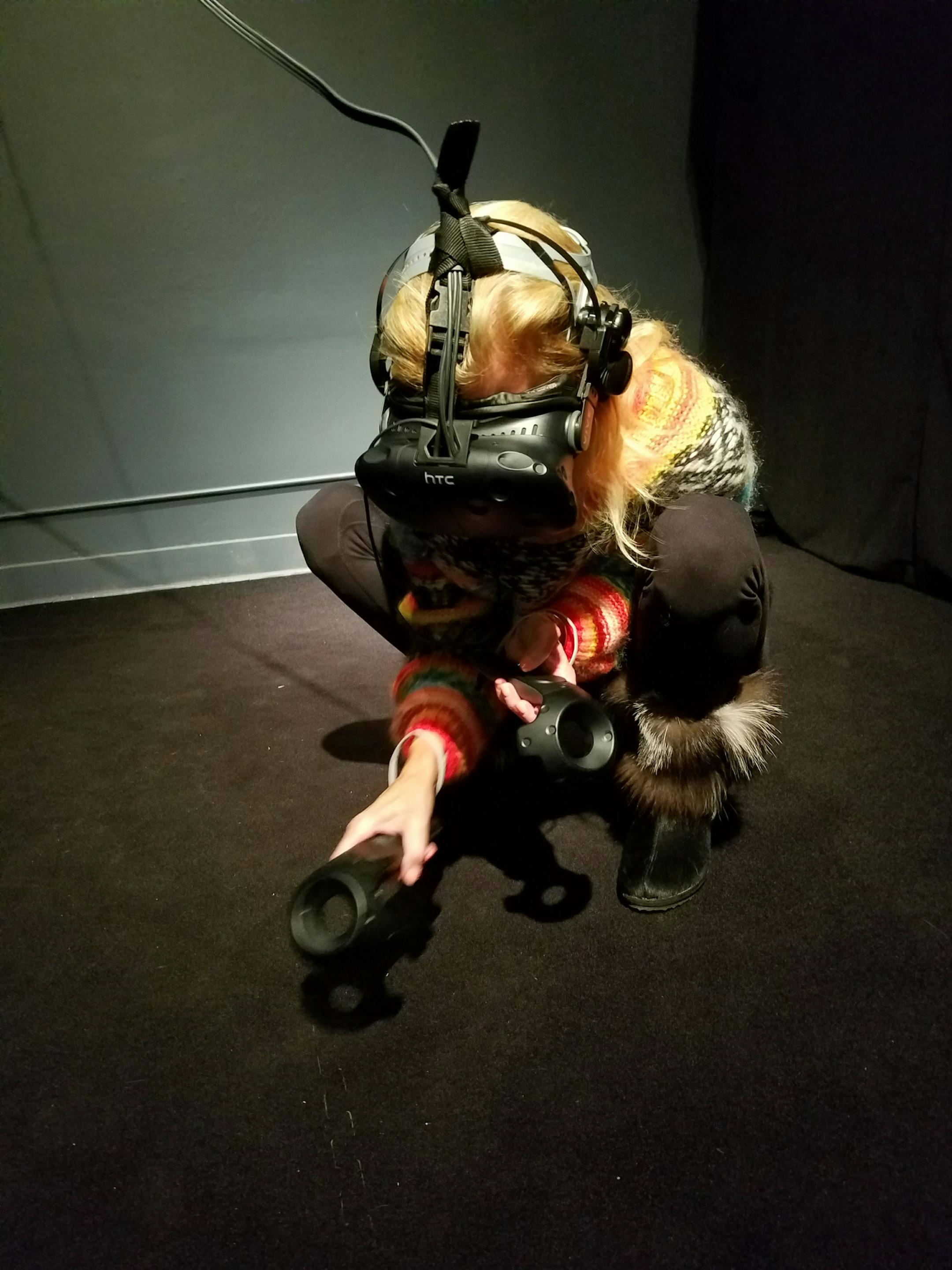 Voxel offers options from first-person shooter and strategy games to immersive experiences like floating in space.