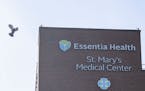 Essentia Health is the largest health-care center in Duluth.