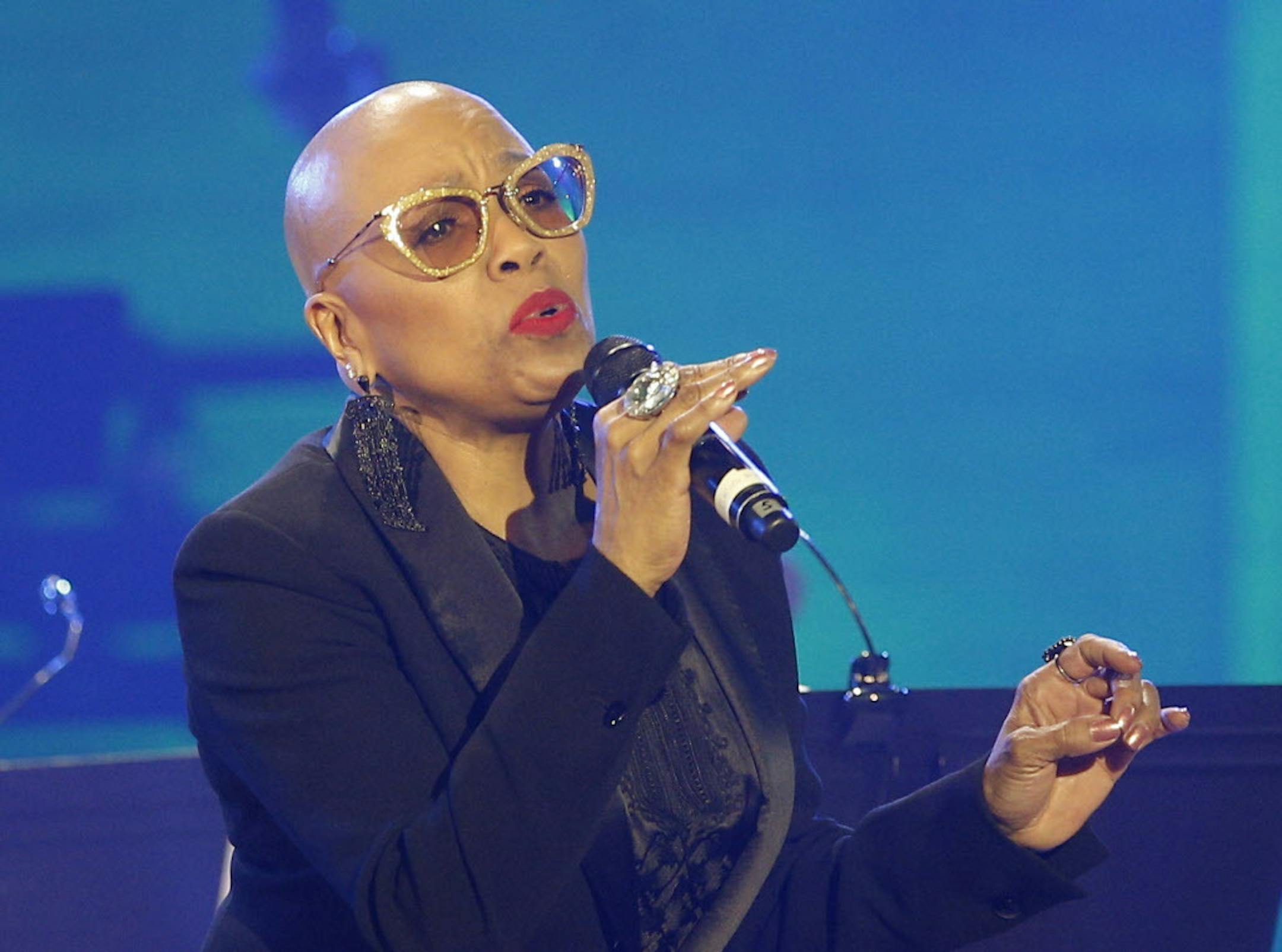 Jazz singer Dee Dee Bridgewater. ORG XMIT: MIN1603081716247916
