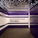 The entrance to the football locker room at Northwestern University's athletic center and field house in 2018. (Chris Walker/Chicago Tribune/TNS) ORG 