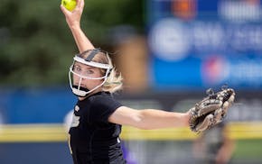 Mankato East and pitcher Kylinn Stangl are back at state after winning a championship last season.