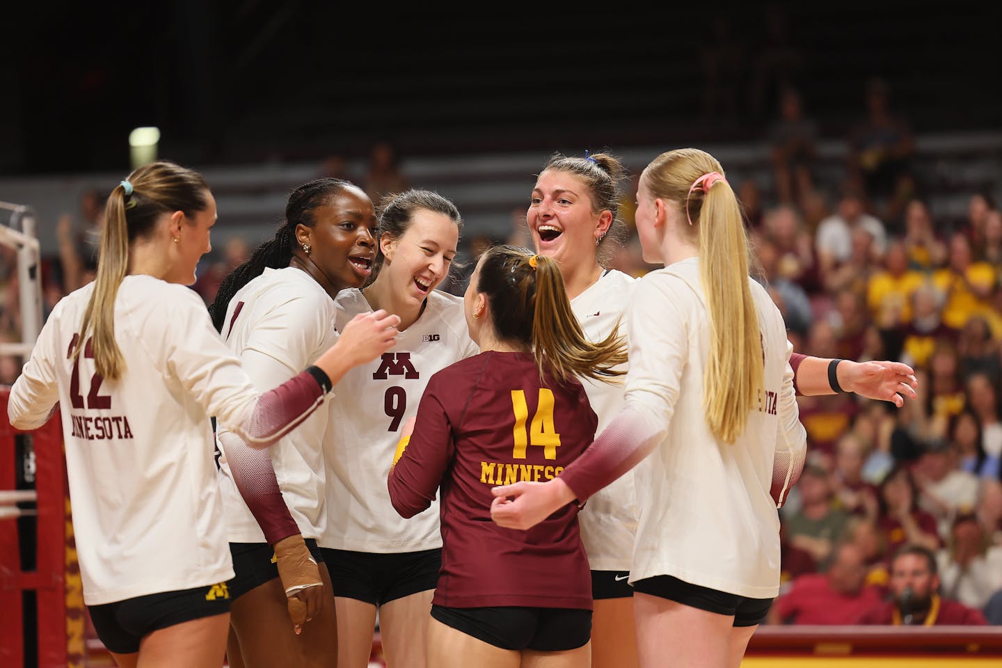 Gophers volleyball players from old regime excited for bounceback second  year with Keegan Cook